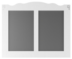 Зеркало RICH 105 Белое Дерево Домино