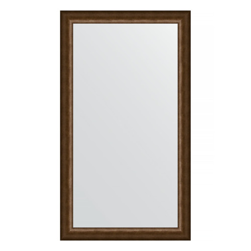 Зеркало настенное EVOFORM в багетной раме состаренная бронза, 66х116 см, BY 1090
