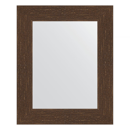 Зеркало настенное EVOFORM в багетной раме мозаика античная медь, 43х53 см, BY 3017