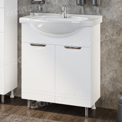 Тумба для комплекта Francesca Доминго 70 белый (2дв)