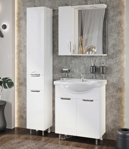 Тумба для комплекта Francesca Доминго 70 белый (2дв)