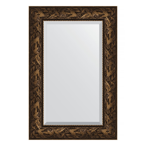 Зеркало настенное с фацетом EVOFORM в багетной раме Византия бронза, 59х89 см, BY 3417