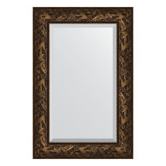 Зеркало настенное с фацетом EVOFORM в багетной раме Византия бронза, 59х89 см, BY 3417