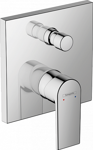 Смеситель для ванны с душем Hansgrohe Vernis Shape, хром (71468000)