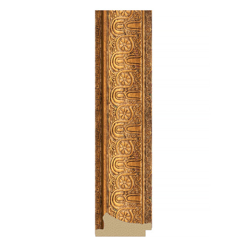 Зеркало настенное Polygon EVOFORM в багетной раме медный эльдорадо, 73х93 см, BY 7132