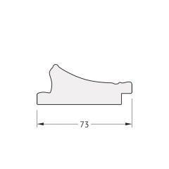 Зеркало настенное Polygon EVOFORM в багетной раме медный эльдорадо, 73х93 см, BY 7132