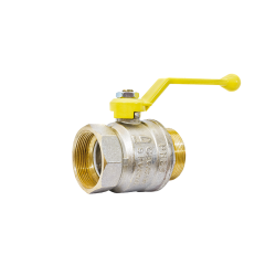 Кран шаровой латунный LD Pride 47.50.B-Н.Р.GAS