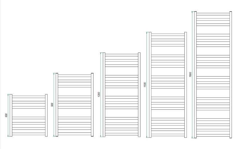 Водяной полотенцесушитель Grota Novito 53х90