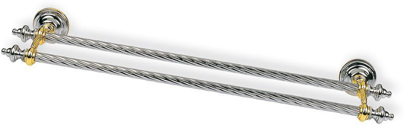 Stil Haus Giunone, полотенцедержатель двойной, цвет бронза - дерево