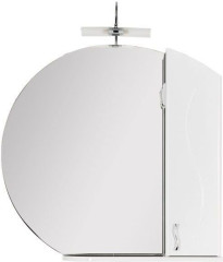 Зеркало-шкаф Aquanet Моника 85 белый