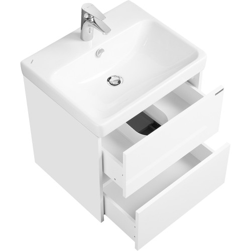 Тумба под раковину Aquaton Сканди 55 532x510x427 подвесная, белая (1A251701SD010)