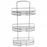 Полка трехъярусная прямая Milardo , проволока стальная (013W030M44)