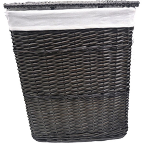 Корзина для белья WasserKRAFT Isar 46x35x55 WB-130-L с крышкой