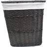 Корзина для белья WasserKRAFT Isar 46x35x55 WB-130-L с крышкой