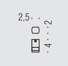 Крючок Colombo Design Lulu LC57.gold