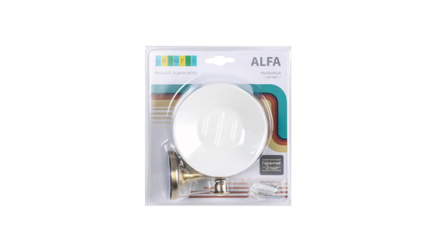 Мыльница керамика Grampus Alfa (GR-9508)