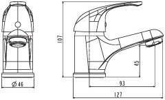 Смеситель Esko Riga RG 26