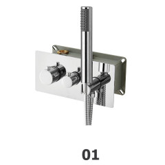 Термосмеситель с ручным душем RGW SP-44 арт. 21140544-11