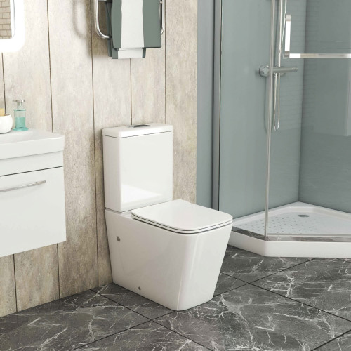 Унитаз Grossman GR-4445S (640*360*830) напольный с тонкой крышкой