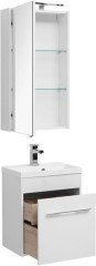 Мебель для ванной Aquanet Августа 50 белый