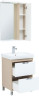 Мебель для ванной Aquanet Гретта 60 New светлый дуб (2 ящика)