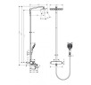Hansgrohe 27113000 Raindance Select Raindance Select 360 Showerpipe
