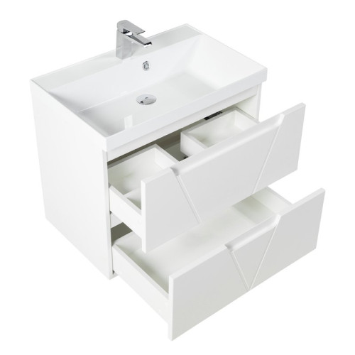 База под раковину подвесная BelBagno VITTORIA-700-2C-SO-TB-P Toros Bianco