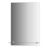 Зеркало настенное с фацетом и полочкой Attractive EVOFORM 50х70 см, BY 0504