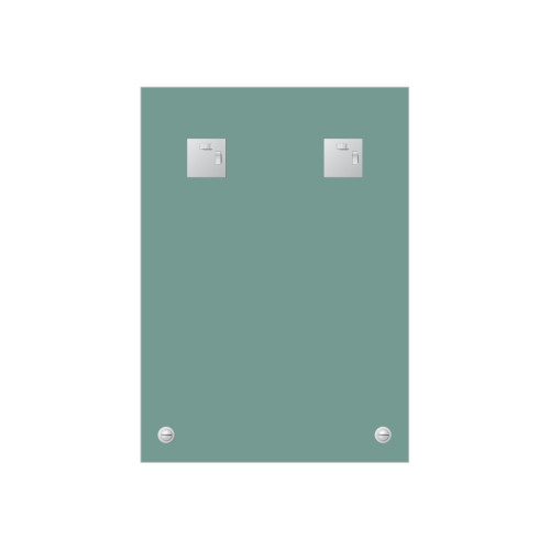 Зеркало настенное с фацетом и полочкой Attractive EVOFORM 50х70 см, BY 0504