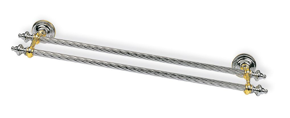 Stil Haus Giunone, полотенцедержатель двойной, цвет золото