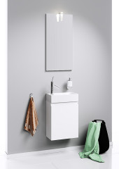 Зеркало 40 см Aqwella Ln-MP.02.04/W