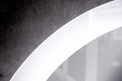 Xpertials LUMIX, круглое зеркало 70 см, LED свет, вкл/выкл с диммером, антизапотевание