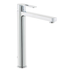 Смеситель для раковины - чаши Paffoni RINGO высокий, хром (RIN081CR)