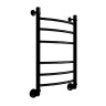 Полотенцесушитель водяной ВИД 5 60х50, черный матовый(RAL 9005), Маргроид