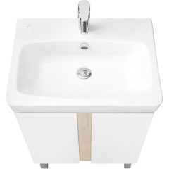 Тумба под раковину AQUATON Кантри 60 напольная, дуб верона (1A257401AHB20)