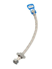 Гибкая подводка AZARIO LUXe для воды, 200 см., 1/2&quot;, вн. - вн. силиконовая оболочка (AZLux719)