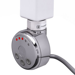 Электрический ТЭН Мег 1.0 600W хром, кабель спиральный с вилкой