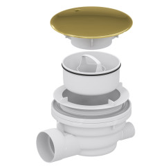 Сифон для душевых поддонов RGW Velplex QYD-01 золото арт. 18241101-06