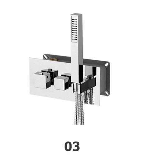 Термосмеситель с ручным душем RGW SP-44 арт. 21140544-31