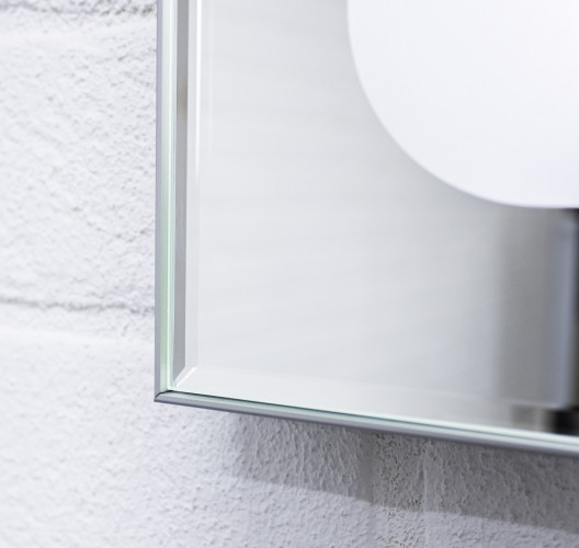 Зеркало Galaxy 100 alum с подсветкой Sansa