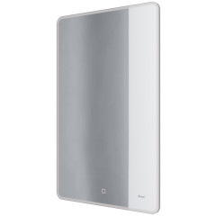 Зеркало POINT, 50x80 см, сенсорный выключатель, LED-подсветка