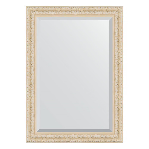 Зеркало настенное с фацетом EVOFORM в багетной раме старый гипс, 75х105 см, BY 1292