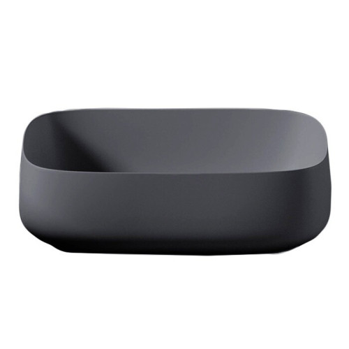 Раковина Artceram Cognac Quadro 560*410*155 отверстия для смесителя-отсутствуют Blue denim