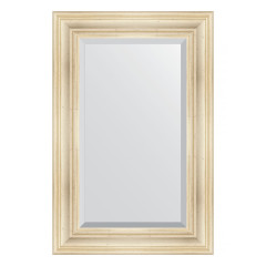 Зеркало настенное с фацетом EVOFORM в багетной раме травленое серебро, 59х89 см, BY 3419