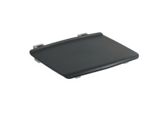 Gedy TipUp, откидное сиденье, цвет хром - пластик антрацит