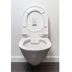 Унитаз подвесной Jaquar безободковый, микролифт, монтажный набор, 370x515x350 мм