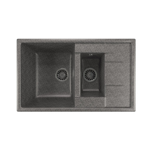 Мойка из искусственного мрамора MIXLINE ML-GM22 49,5x77 (525179)