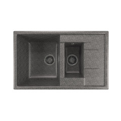 Мойка из искусственного мрамора MIXLINE ML-GM22 49,5x77 (525179)