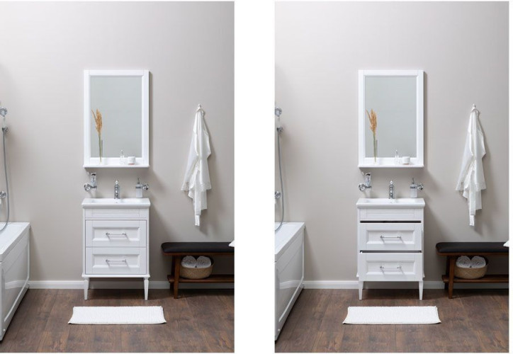 Тумба под раковину Aquanet Бостон 60 ясень