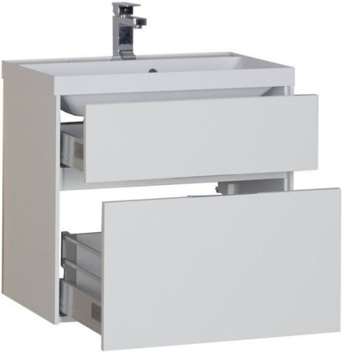 Тумба под раковину Aquanet Латина 70 белый (2 ящика)